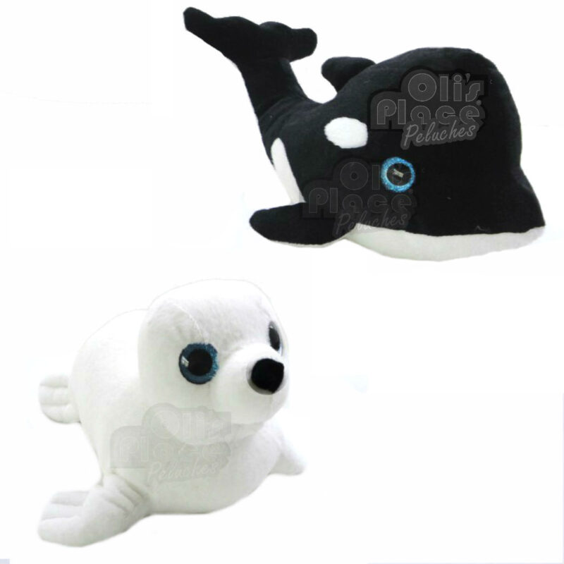 Orca Foca De Peluche Cm Olis Place Peluches