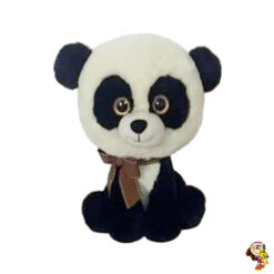 Perro panda de peluche ojos tiernos 23 cm