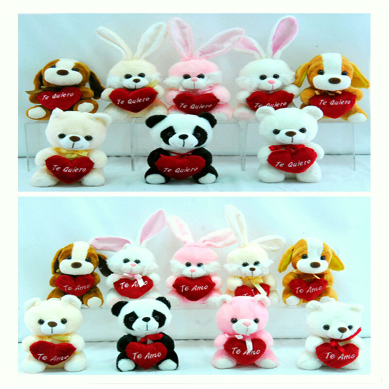 Pack De 24 Mini Peluches De Animales | 6 Cm | Llaveros Y Decoración | Regalos Para Invitados Y Fiestas