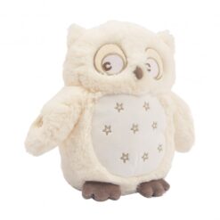 Lechuza De Peluche Luz y Sonido 25 cm
