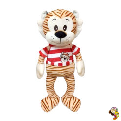 Tigre de peluche con remera nene y nena 56 cm