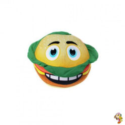 Hamburguesa de peluche con sonrisa sublimado 18 Cm