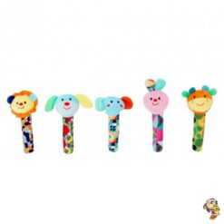 Sonajero baston animalitos 15 cm
