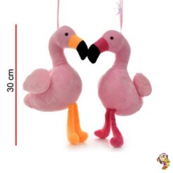 Flamenco de peluche 30 cm
