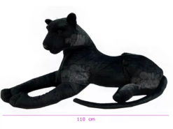 Pantera de peluche gigante 105 cm de largo