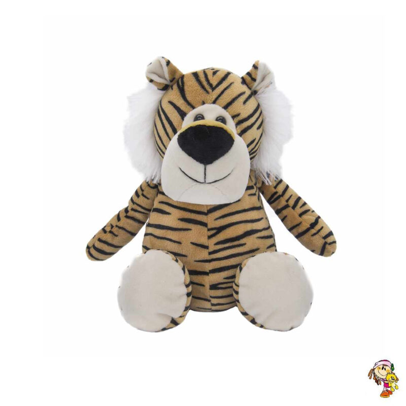Peluche Tigre Morado De Fantasía 20 Cm – Suave Y Original, Ideal Para Regalar O Decorar En Halloween Y Cumpleaños