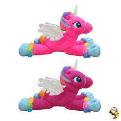 Unicornio Grande  De Peluche Con Alas 85 cm