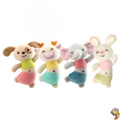 Sonajero de peluche con actividades 15 cm