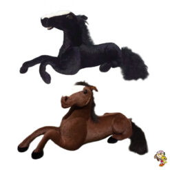 Caballo de peluche acostado 50 cm