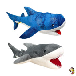 Tiburon de peluche brilloso 68 cm