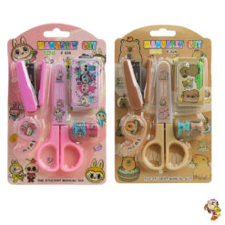 Set escritorio labubu capibara 6 piesas