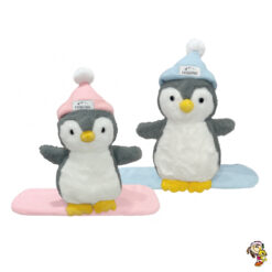 Pingüino de peluche en Skateboard Patagonia 30 cm