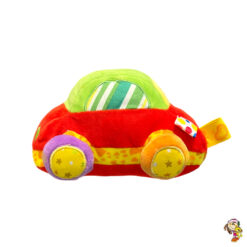 Auto de peluche con sonido bordado 22 cm