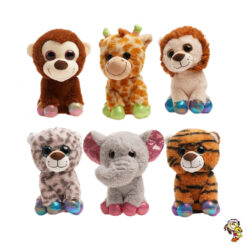 Animales de peluche Selva con ojos brillosos 20 cm