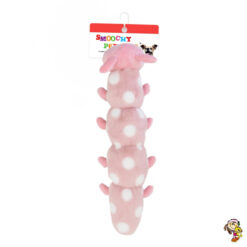 Gusano de peluche para mascotas con chifle 50 cm