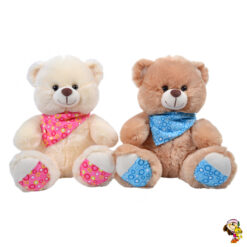 Oso de peluche con pañuelo 25 cm