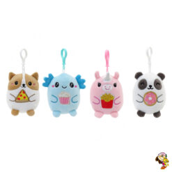 Animales Llavero de peluche Unicornio Panda Axolote Perro 10cm