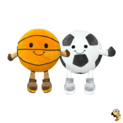 Pelota de Peluche soft futbol básquet 16 cm
