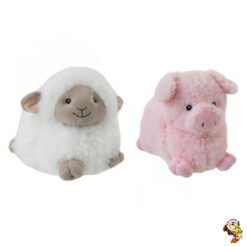 Animales de peluche chancho oveja 18 cm