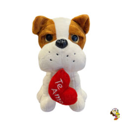 Peluche Perro Varios Modelos con Corazón 25 cm
