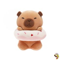 Capibara De Peluche soft carpincho con dona 20 cm