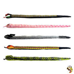 Serpiente Vibora Culebra De Peluche colorido 85 cm