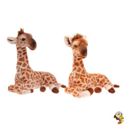 Jirafa de peluche sentada 25 cm