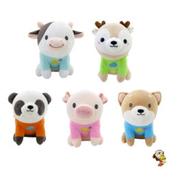 Animales de Peluche soft con buzo 20 cm