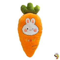 Zanahoria de peluche con 75 cm