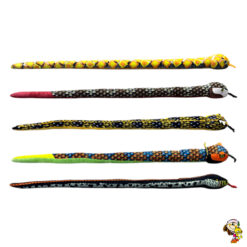 Serpiente Vibora Culebra De Peluche colorido 1.30 m