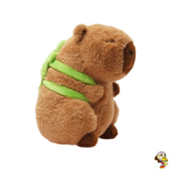 Capibara de peluche con mochila carpincho 22 cm