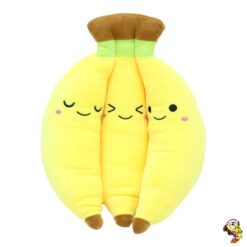 Banana de peluche alimento comida fruta 38 cm