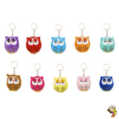 Llavero Búho de peluche 13 cm