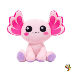 Axolote de peluche Ajolote rosa 22 cm