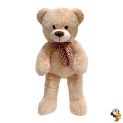 Oso de peluche con moño 75 cm