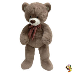 Oso de peluche con moño 75 cm