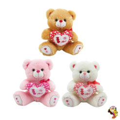 Oso de peluche con corazon Te amo 40 cm