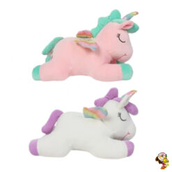 Unicornio de peluche super soft tres colores 36 Cm