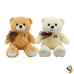 Oso de peluche con moño 30 cm