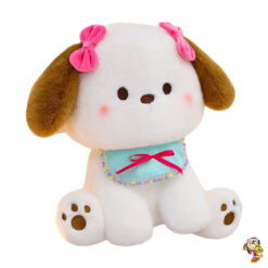 Perrita perro super tierno sentado 25 cm