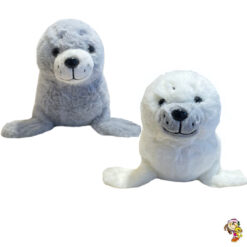 Foca de peluche dos colores 40 cm