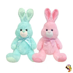 Conejo de peluche con moño 50 cm