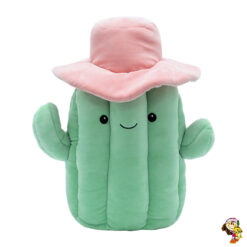 Cactus de peluche soft con sombrero 38 cm