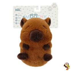Capibara de juguete peluche para mascotas con chifle 19 cm