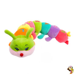 Gusano chichonera de peluche soft 68 cm