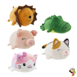Animales de peluche soft gato leon cocodrilo chancho 50 cm