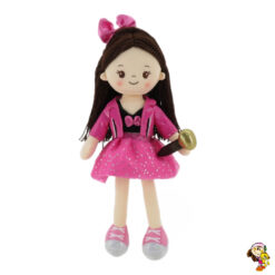 Muñeca de peluche con sonido 40 cm
