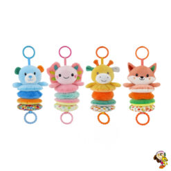 Cunero musical de peluche bebe animales
