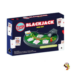 Juego Mini Set Blackjack Pocker Barajas 54 Fichas Naipes
