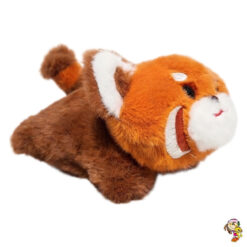Peluche panda rojo acostado 15 cm.